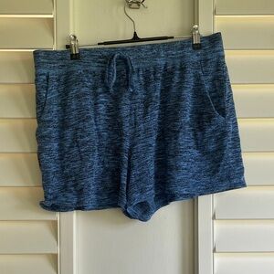 Heather Blue Women's Athletic Shorts